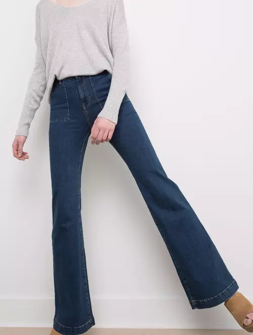 Jeans evazati, Pull & Bear, 149,90 lei