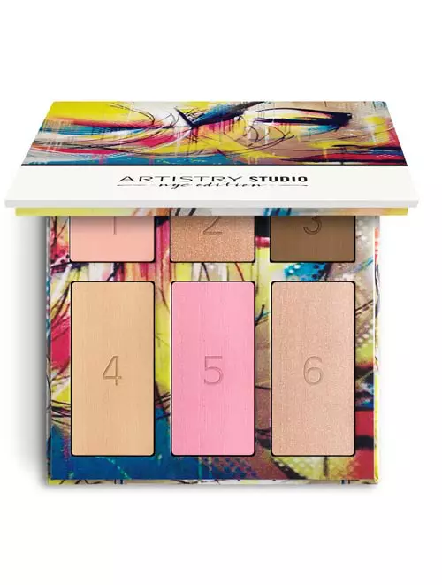 Paletă de machiaj On-The-Go Palette ARTISTRY STUDIO™ NYC Edition, Amway, 235,03 lei