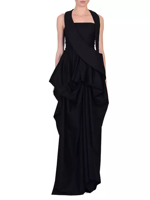 Deconstruit (Rochie din matase si lana, Andreea Castrase, cu pretul la cerere)