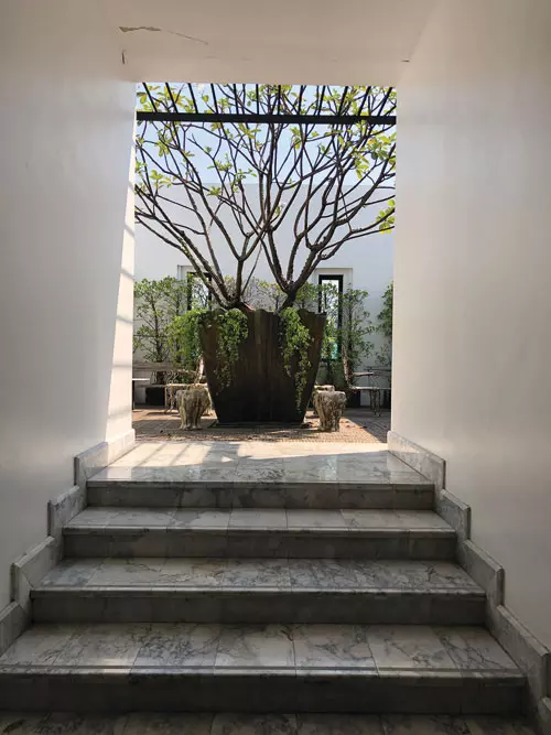 Interioare din hotelul The Siam (Bangkok)