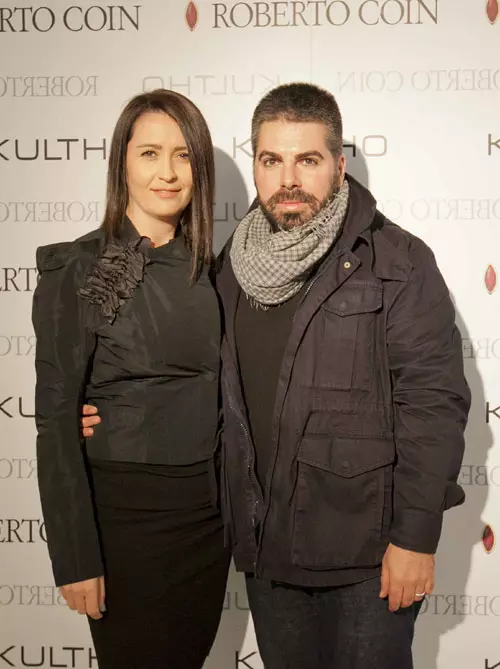 Amalia Nastase si Maurice Munteanu (ELLE)
