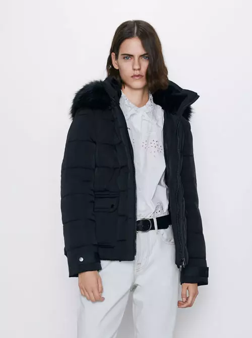 Jachetă matlasată, Zara, 149.90 lei