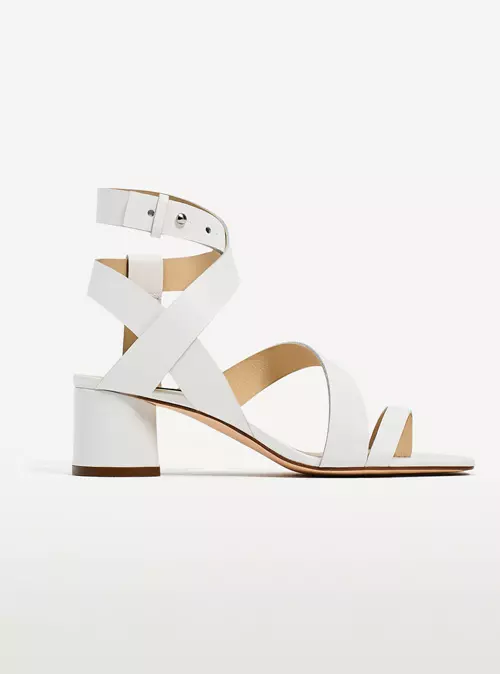 Sandale din piele ecologica, Zara, 279,90 lei