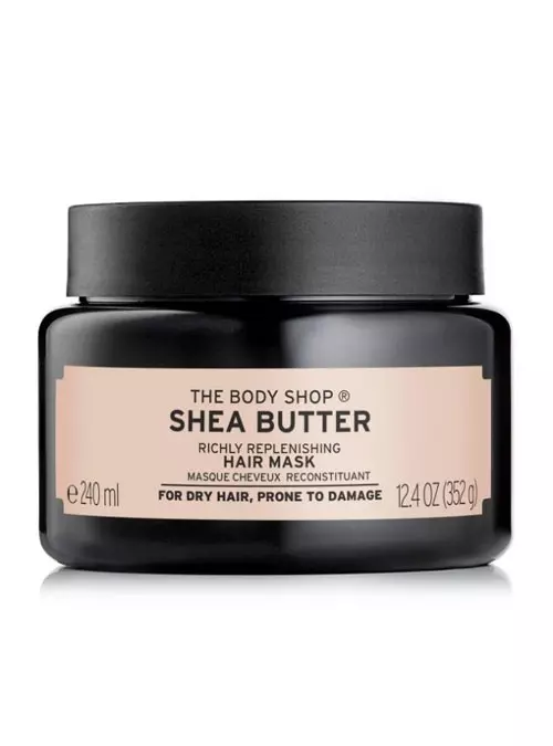 Mască pentru păr Shea Butter Richly Replenishing Hair Mask, The Body Shop, 74 lei