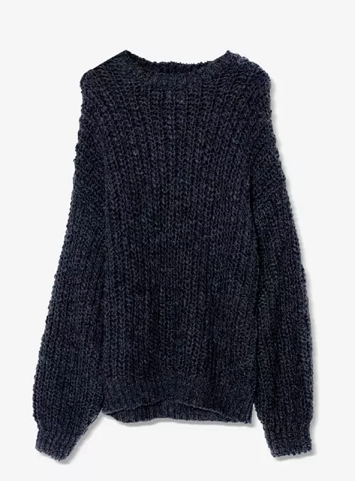 Pulover XXL din tricot gros, Pull & Bear, 149,90 lei