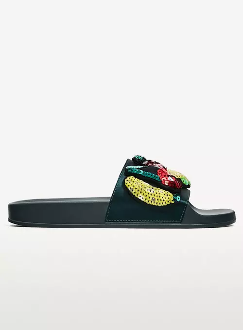 Papuci cu detalii in forma de fructe, Zara, 129,90 lei
