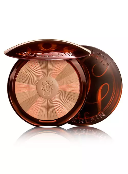 Pudră bronzantă cu finish irizant Terracotta Light, Guerlain, 248 lei