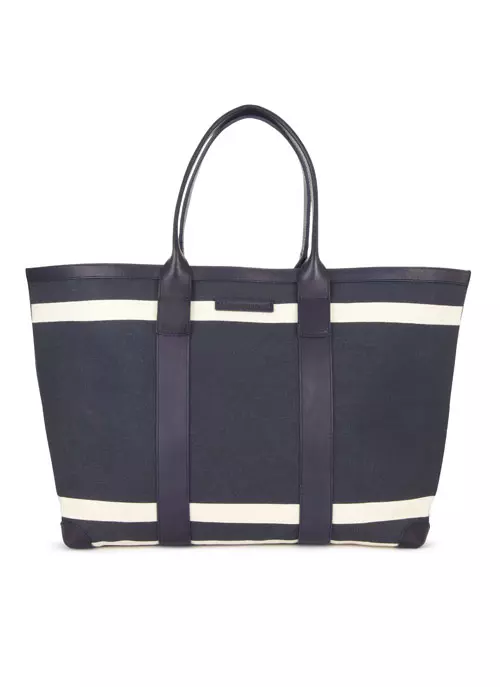 Geanta din piele si material textil, Tommy Hilfiger, 1.109 lei