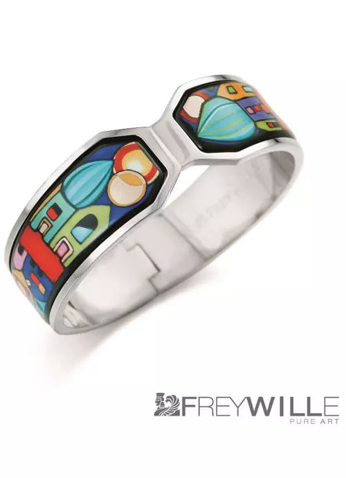 Bratara Contessa din Colectia Hommage A Hundertwasser – Street Rivers