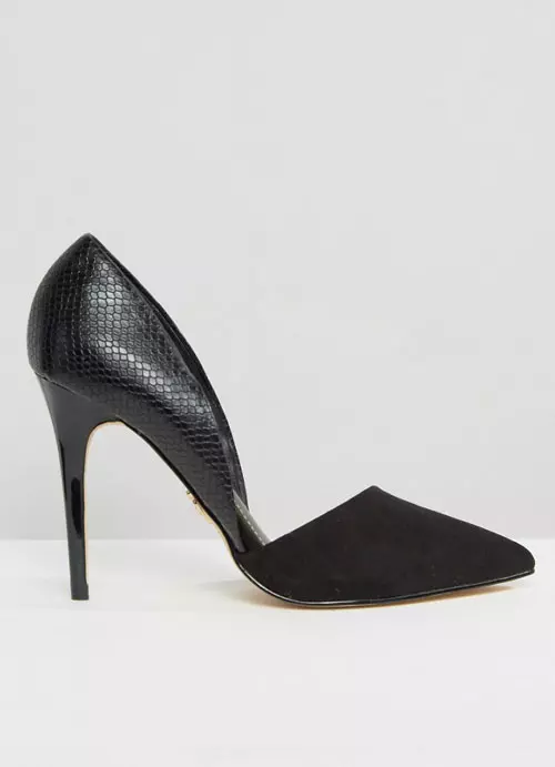 Pantofi din piele ecologica, asos, 305 lei