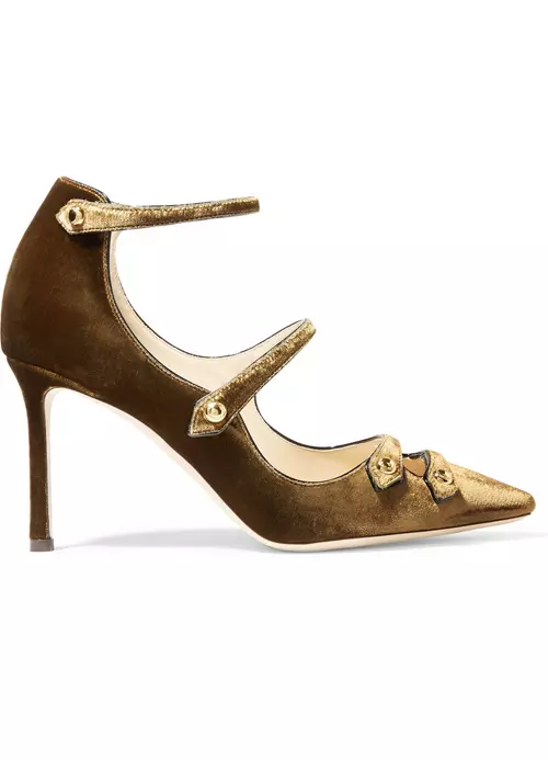 Pantofi din catifea, Jimmy Choo, 3.712 lei