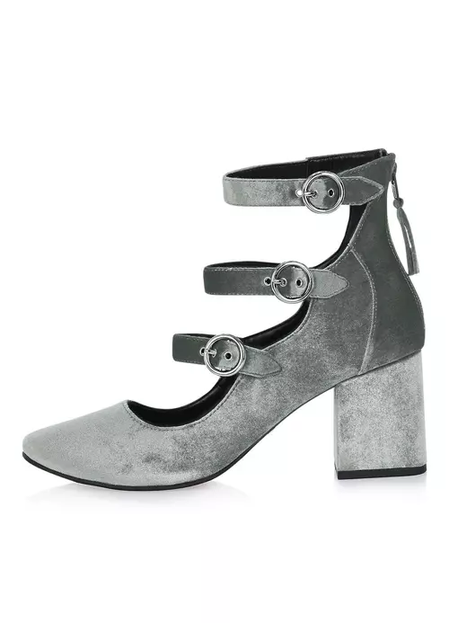 Pantofi din catifea, topshop, 311 lei
