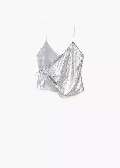 Top cu paiete, Mango, 159.90 lei
