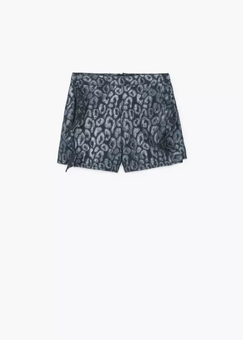 Pantaloni scurti din jacard, Mango, 59.90 lei