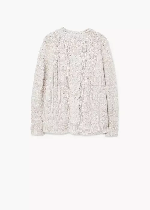 Pulover alb, Mango, 179.90 lei