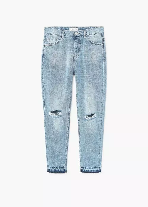 Blugi mom fit, 99.90 lei, Mango