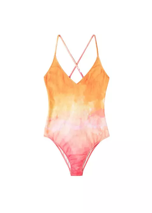 Costum de baie cu imprimeu, Mango, 99,90 lei