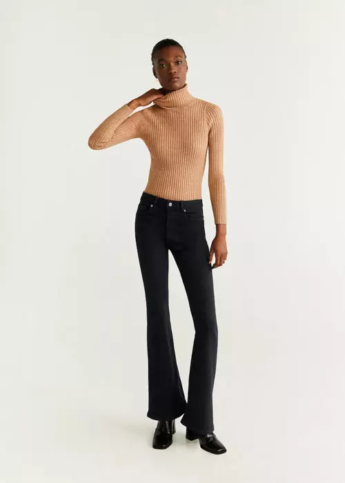 Jeans trapez, Mango, 159,90 lei