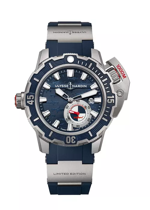 Ceas Ulysee Nardin Diver Deep Dive, cu prețul la cerere, magazinele Galt Orologerie Elvețiană