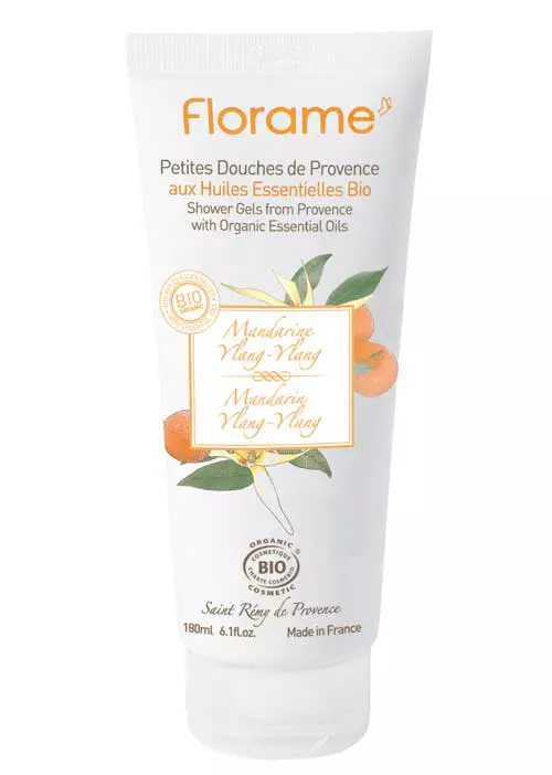 Gel de dus de Provence cu Mandarina si Ylang-Ylang, Florame, in magazinele Natural Paris, 30,50 lei.