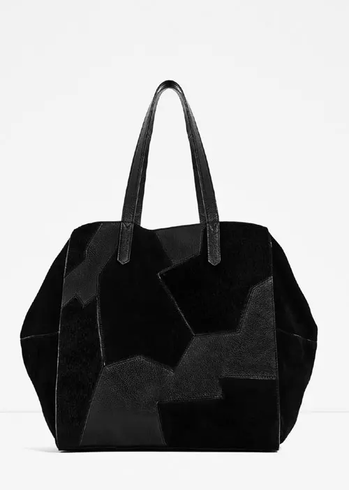 Geanta din piele ecologica, Zara, 279,90 lei