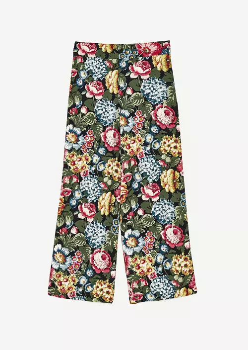 Pantaloni din bumbac, Zara, 149,90 lei