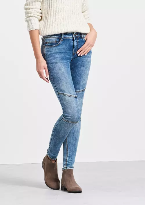 Jeans cu aplicatii, Reserved, 79,90 lei
