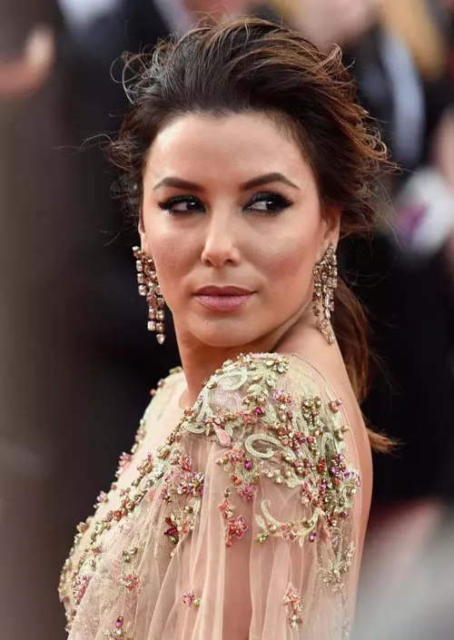 Eva Longoria: cercei cu diamante, Lorraine Schwartz