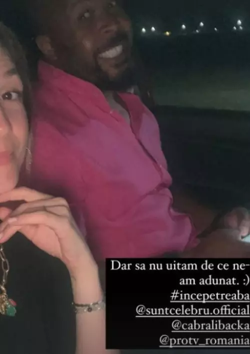 Adela Popescu și Cabral Ibacka în Republica Dominicană