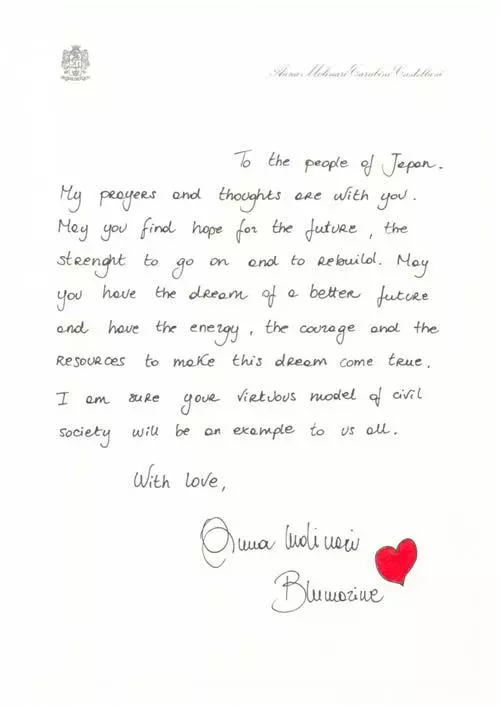 Mesajul transmis de Anna Molinari (Blumarine)