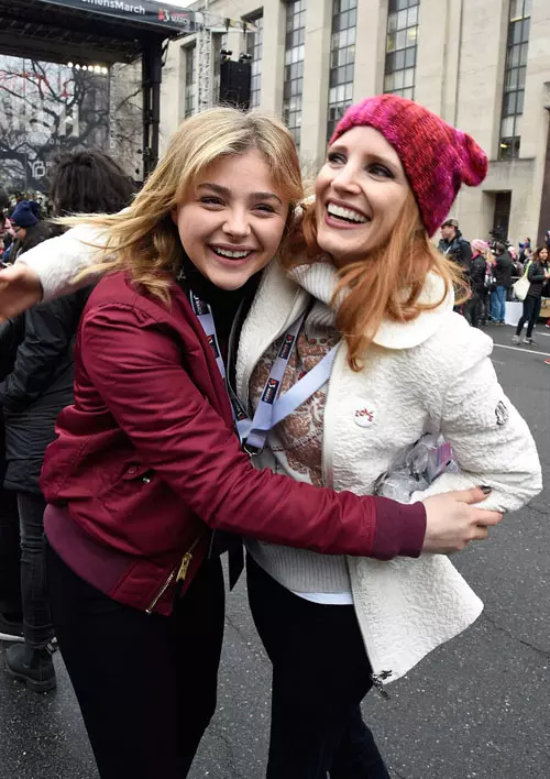 Jessica Chastain si Chloë Grace Moretz