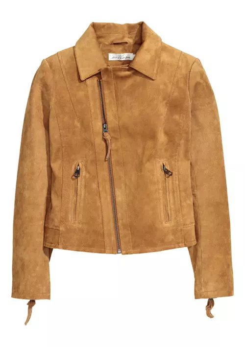 Jacheta din piele velur, H&M,  577,99 lei
