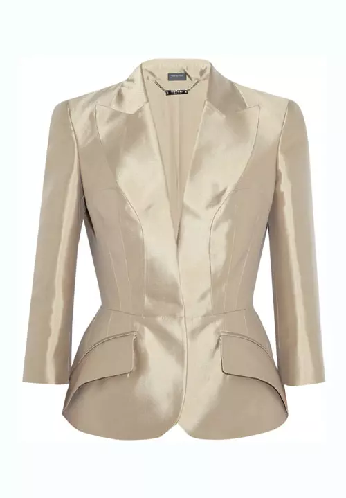 Sacou din matase, Alexander McQueen, 10.690 lei, magazinul Victoria 46