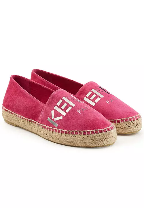 Espadrile din piele, Kenzo, 909 lei