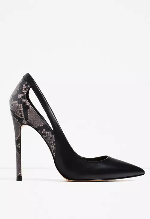 Pantofi din piele ecologica, Zara, 199,90 lei