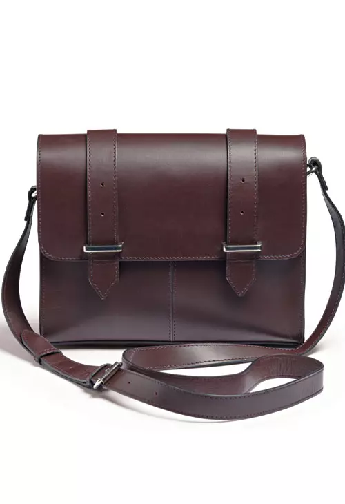 Geanta din piele, Clarks, cu pretul la cerere