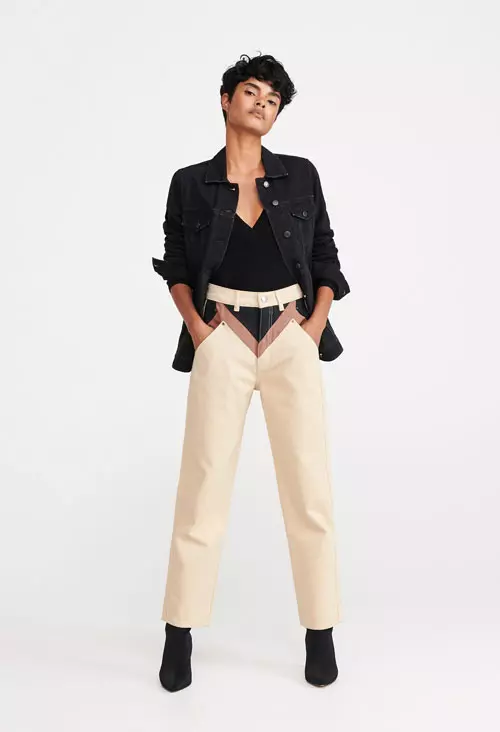 Jeans cu inserții, Reserved,169,99 lei