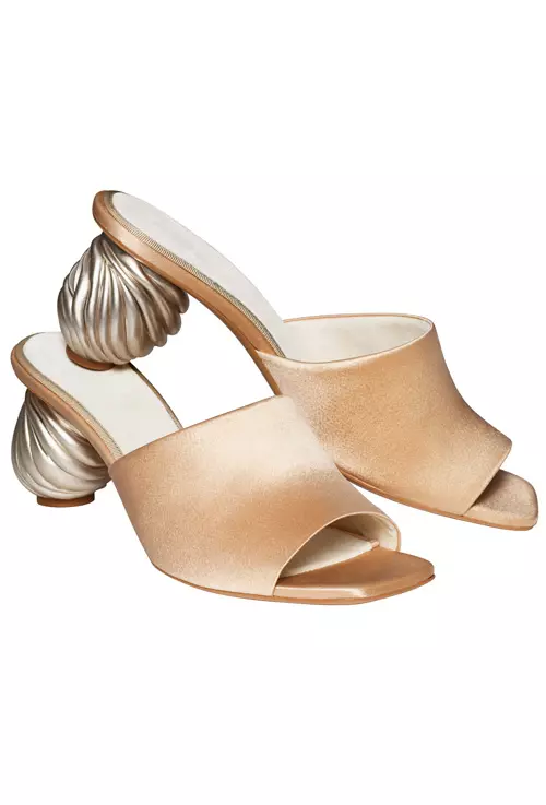 Papuci din satin, H&M, 449,90 lei