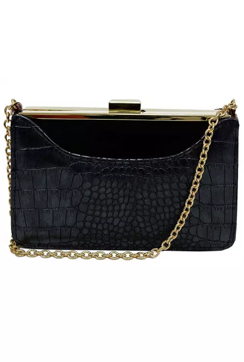 Clutch metalic, Meli Melo, 59,99 lei