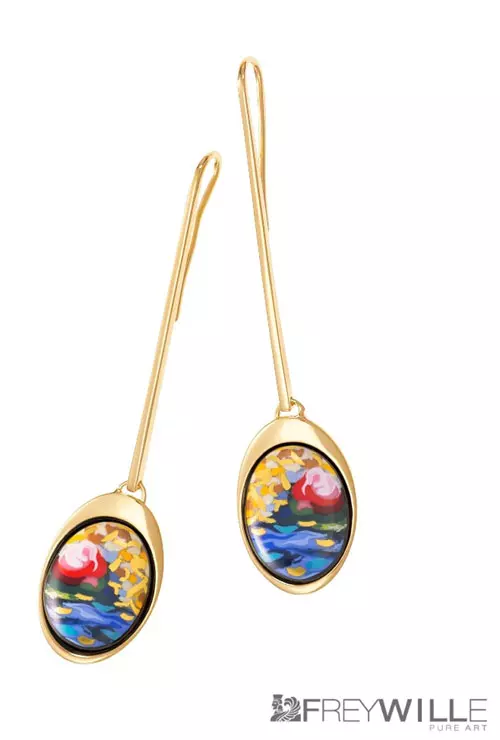 Cercei Waterdrops din colectia Hommage A Gustav Klimt - Orangerie