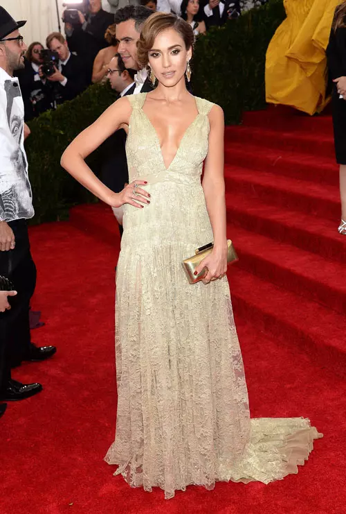 Jessica Alba: Bea un smoothie