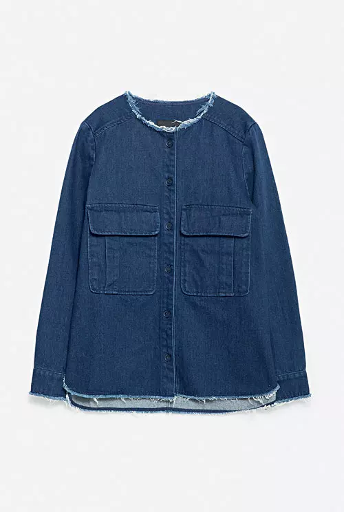 Camasa din denim, Zara, 199,90 lei
