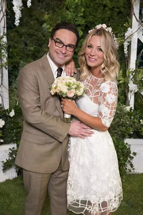 1. Kaley Cuoco și Johnny Galecki