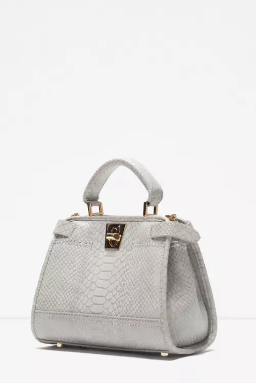 Geanta din piele ecologica, Zara,  169,90 lei