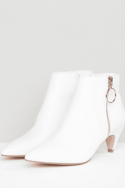 Botine din piele ecologica, Asos, 68 euro, www.asos.com