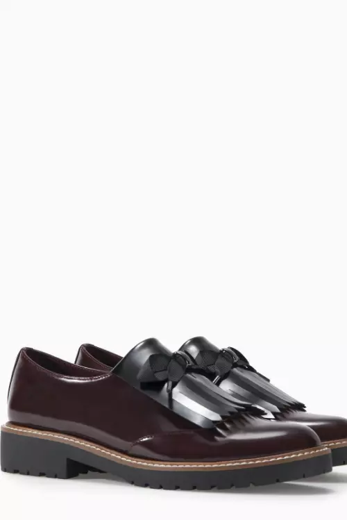 Pantofi din piele ecologica, Stradivarius, 199,90 lei