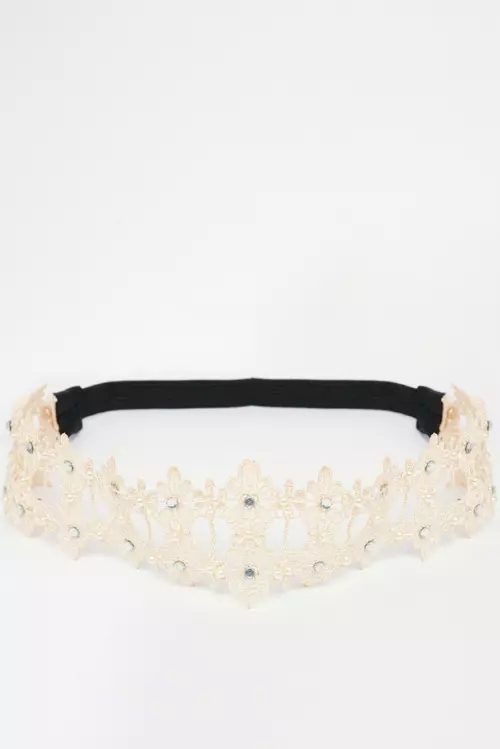 Bentita din dantela, Asos, 69 lei