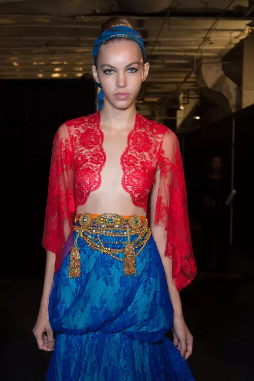 Reem Acra colectia primavara vara 2016 backstage (31)