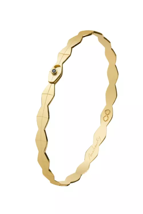 Bratara din aur cu diamant, Malvensky, 2.700 lei, www.departmentstore.ro