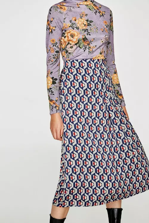 Fusta din matase, Zara, 149,90 lei